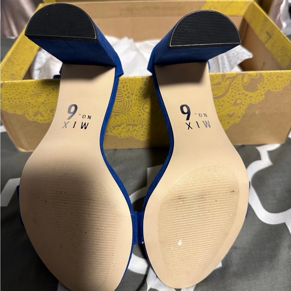 Mix No. 6 Royal Blue Heels